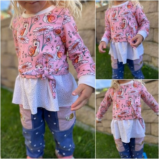 E-Book Schnittmuster JolieBow Kleid Gr.74-164