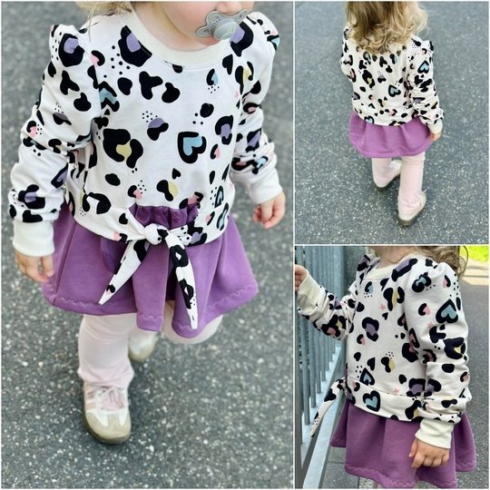 E-Book Schnittmuster JolieBow Kleid Gr.74-164