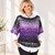 Häkelanleitung Pulli/ Pullunder Glitzernacht