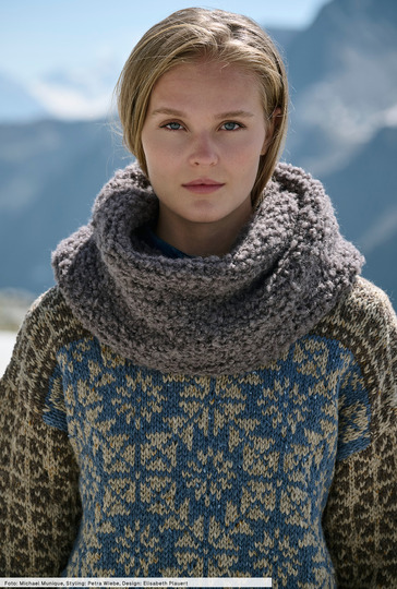 Norwegerpulli mit Loop