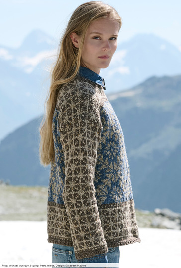 Norwegerpulli mit Loop