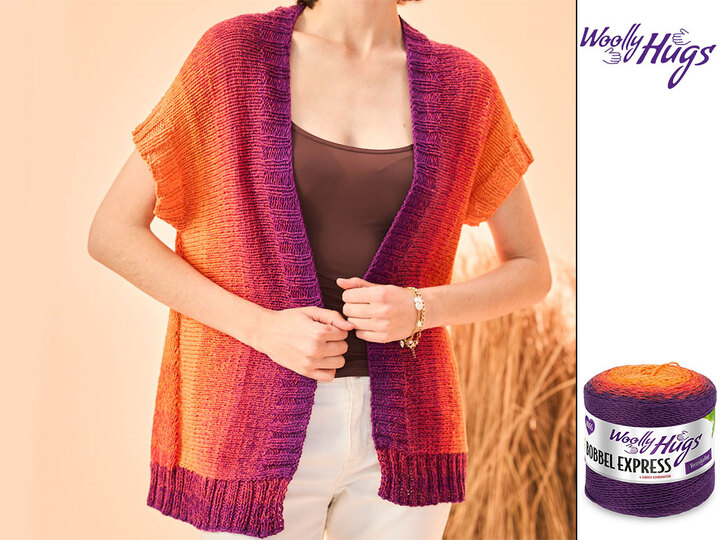 WESTE JOSIE … QUER GESTRICKT