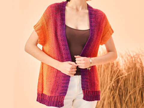WESTE JOSIE … QUER GESTRICKT
