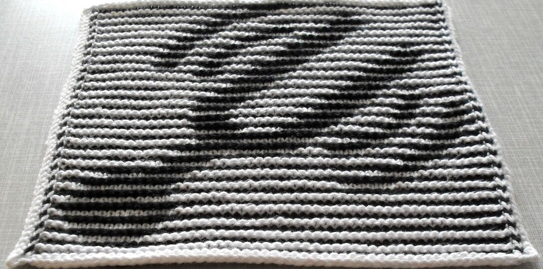 Musik - Stimmgabel in Schattenstricktechnik