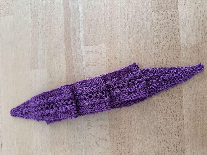 Knitting Pattern - Mini Scarf "Runa"
