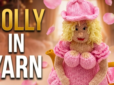 TeaCosyFolk's Dolly Tribute Tea Cosy Knitting Pattern
