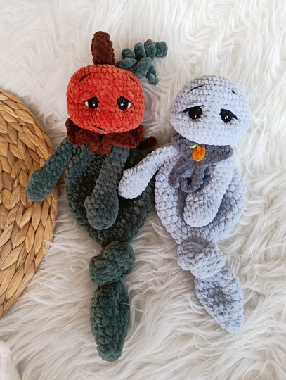 2 in 1 Häkelanleitung Bella Buh und Pepe Pumpkin
