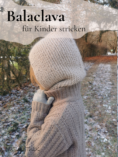 Kinder-Schlupfmütze stricken | Balaclava Baby und Kinder | Kindermütze
