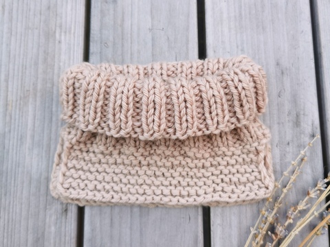 Kinder Rollkragen Schal stricken | Halswärmer für Pixie Mützen | Loopschal