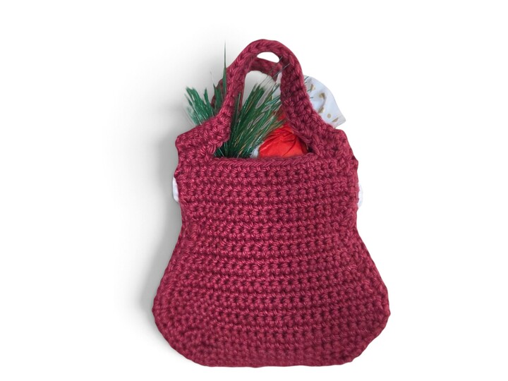 Crochet Pattern – Christmas Elf Gift Bag