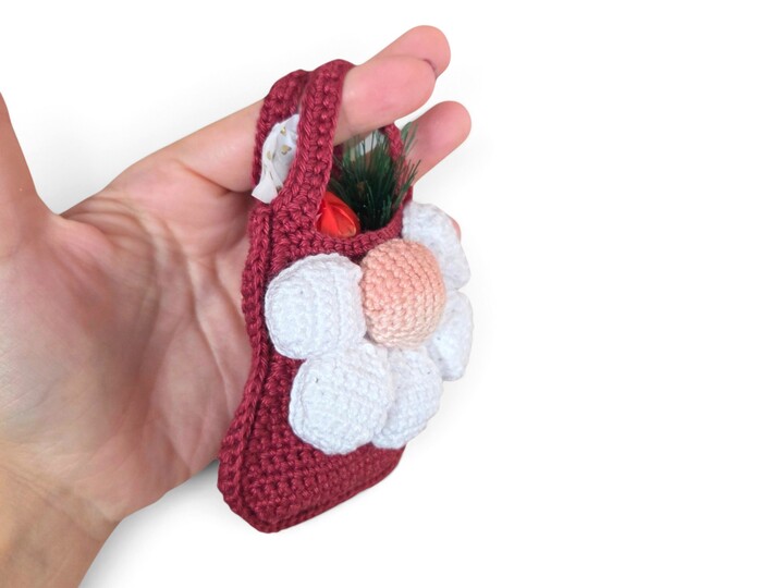 Crochet Pattern – Christmas Elf Gift Bag