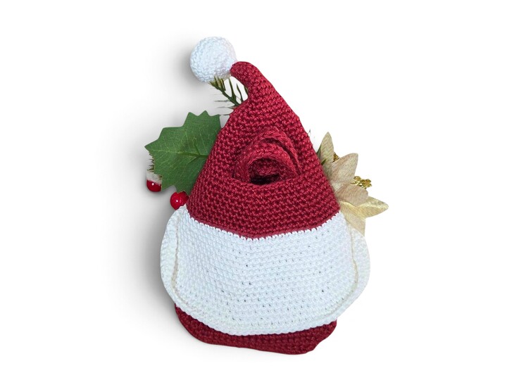 Crochet Pattern – Christmas Elf Gift Bag