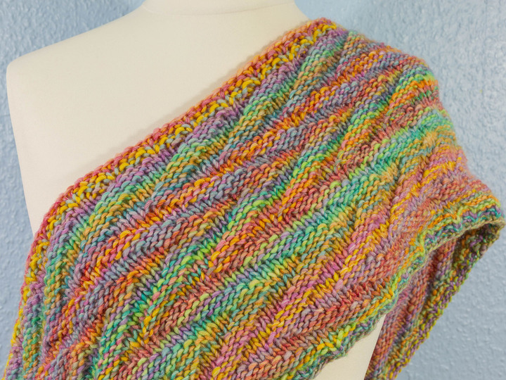 Kuscheliger Loopschal „Quick & Easy“ - Strickanleitung