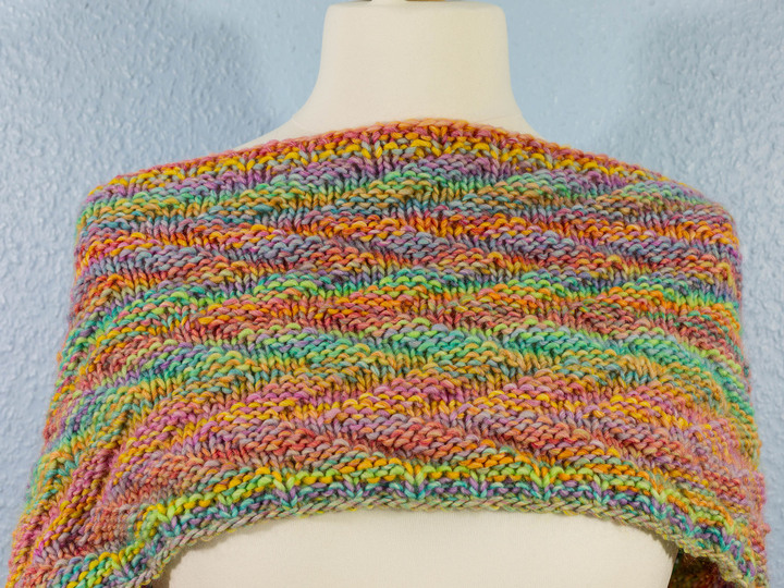 Kuscheliger Loopschal „Quick & Easy“ - Strickanleitung