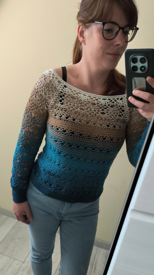 Häkelpullover Hilda Anleitung