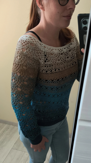 Häkelpullover Hilda Anleitung