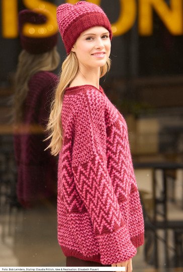 Pullover mit Mütze