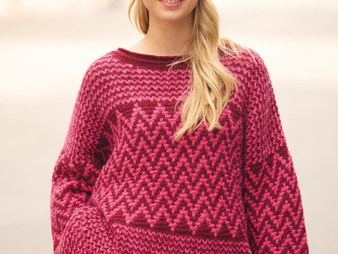 Pullover mit Mütze