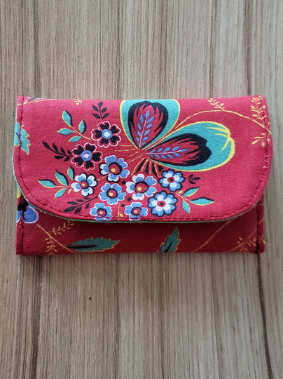 Card Holder Sewing Pattern – PDF Pattern DIY Fabric Card Wallet