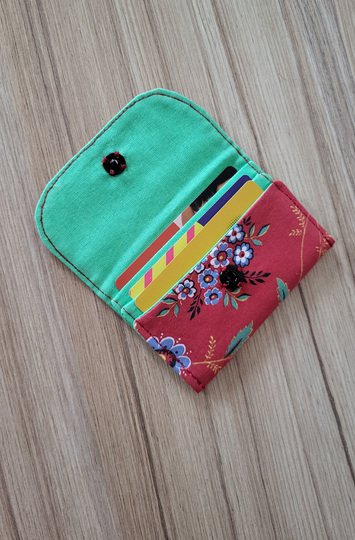 Card Holder Sewing Pattern – PDF Pattern DIY Fabric Card Wallet