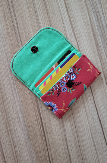 Card Holder Sewing Pattern – PDF Pattern DIY Fabric Card Wallet