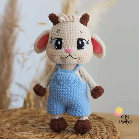 Little Goatie Goat Amigurumi Crochet Pattern