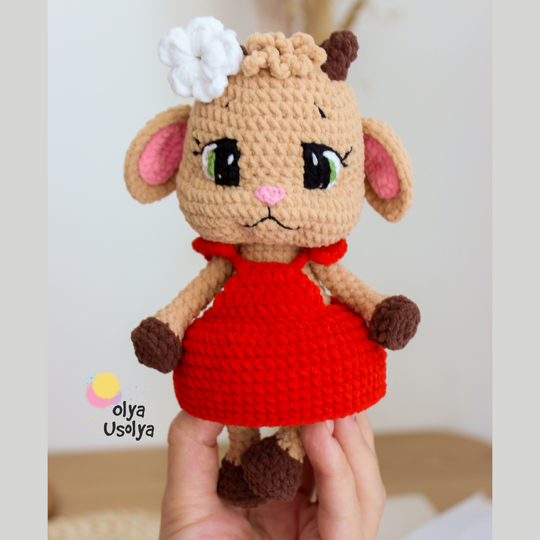 Little Goatie Goat Amigurumi Crochet Pattern