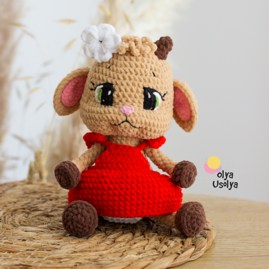 Little Goatie Goat Amigurumi Crochet Pattern