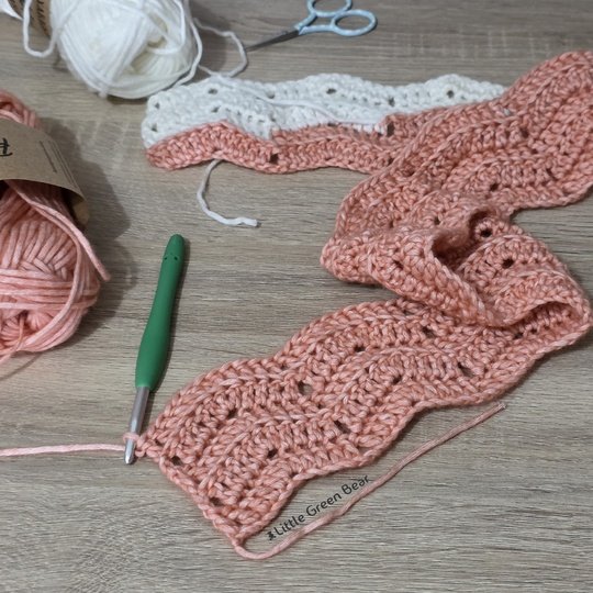 Baby Waves Ripple Blanket Crochet Pattern (English)