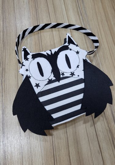 PDF Owl Bag Sewing Pattern DIY Kids’ Owl Purse Halloween Handmade Gifts