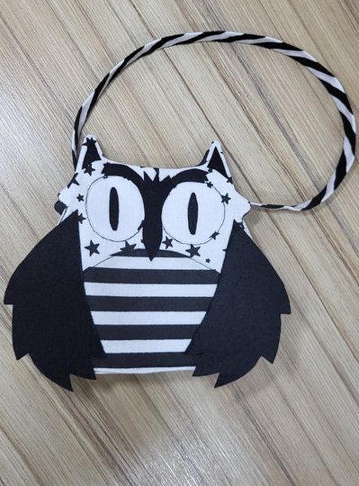 PDF Owl Bag Sewing Pattern DIY Kids’ Owl Purse Halloween Handmade Gifts
