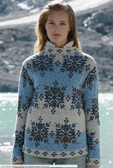 Pulli mit Eissternen