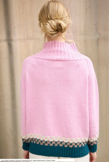 Top down Pullover