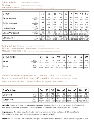 Jackett Blazer Schnittmuster PDF Damen Gr. 34–50  Nähstudio Lipin