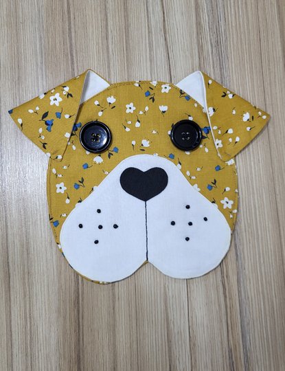 PDF Kitchen Dog PotHolder Sewing Pattern Oven Mitt Pattern Animal Potholder