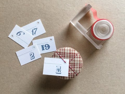 Plotterdatei „Typo- Adventskalender“ (Print then Cut)