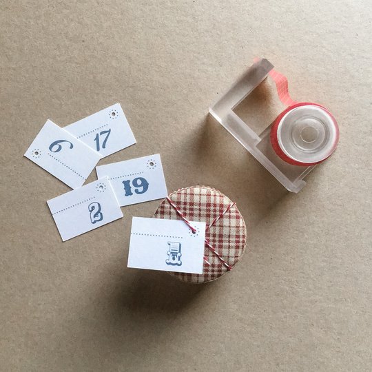 Plotterdatei „Typo- Adventskalender“ (Print then Cut)