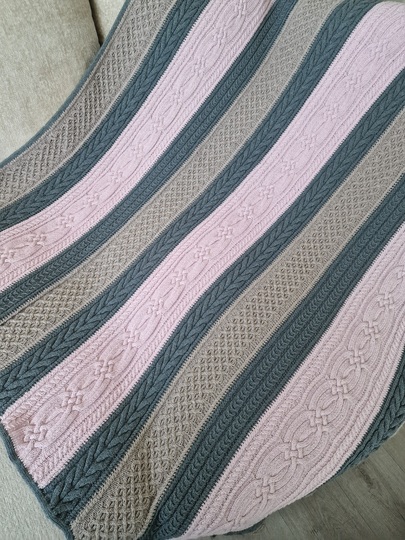 Strickanleitung für die Decke "Celtic Dreams"