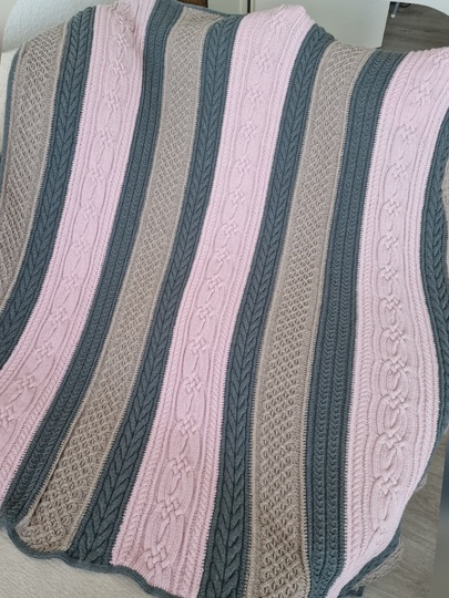 Strickanleitung für die Decke "Celtic Dreams"