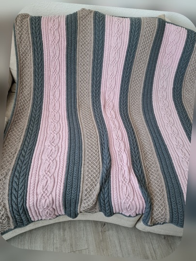 Strickanleitung für die Decke "Celtic Dreams"