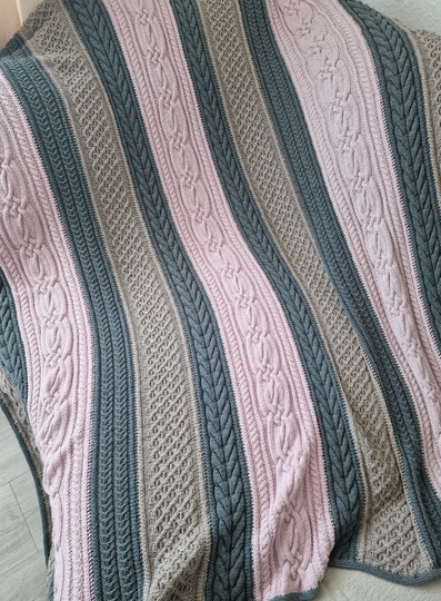 Strickanleitung für die Decke "Celtic Dreams"