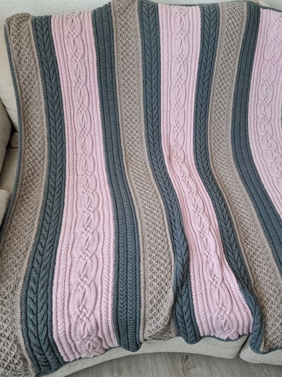 Strickanleitung für die Decke "Celtic Dreams"