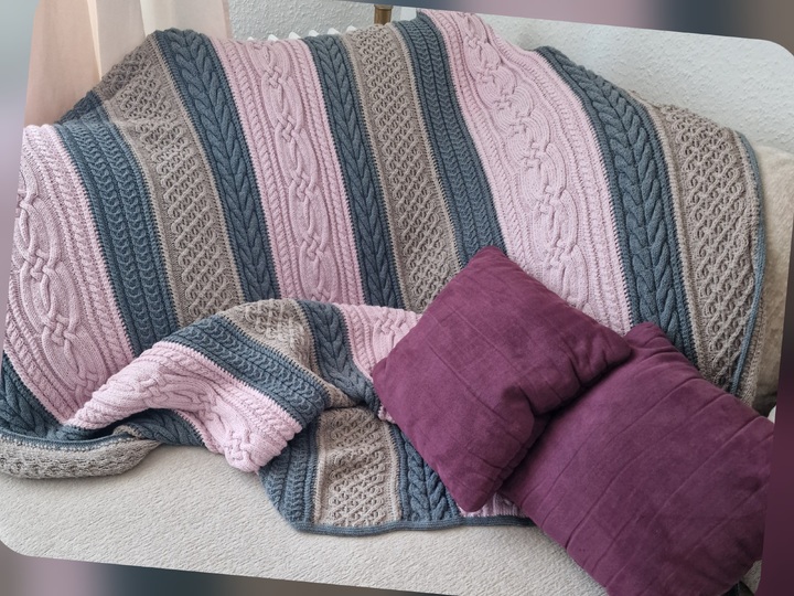 Strickanleitung für die Decke "Celtic Dreams"