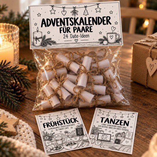 Adventskalender für Paare | 24 Date-Ideen für die Adventszeit
