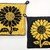 Topflappen / Spültuch "Sunflower" - Doubleface Strickanleitung