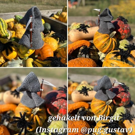 Ewald der Sensenmann - Häkelanleitung