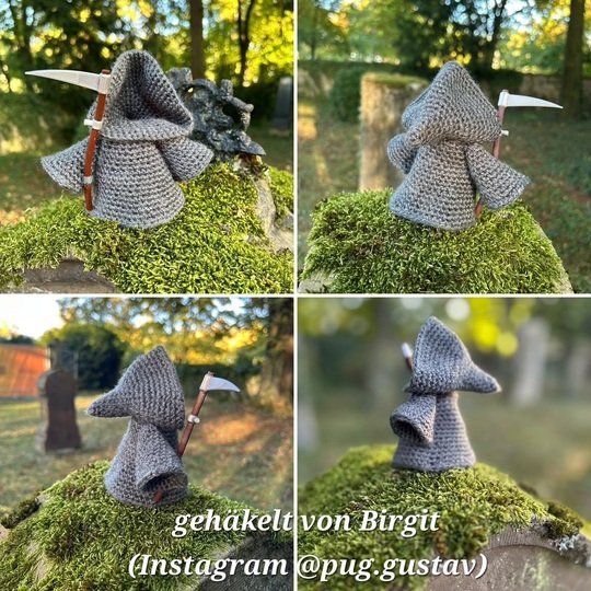 Ewald der Sensenmann - Häkelanleitung