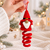 Crochet Spiral Gnome Pattern, Hanging Xmas Gnome Pattern