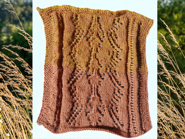 Strickanleitung für Lacemustertuch Kinki