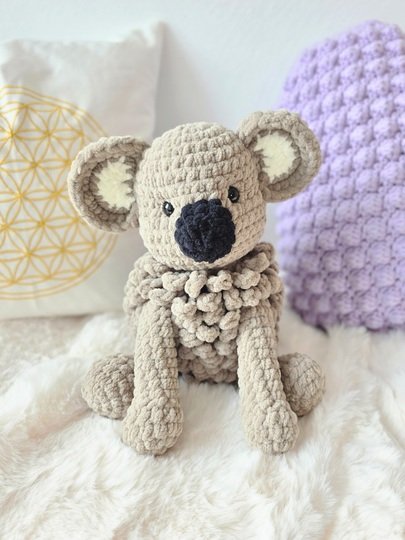 Häkelanleitung Baby Koala - Koalabär Baby